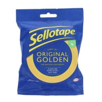 Sellotape 24mmx66M Original Golden Tape - Versatile & High-Quality Adhesive Tape