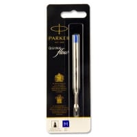 Parker Quink Flow Ballpoint Pen Refill - Blue - High-Quality Blue Ink Refills for Parker Pens