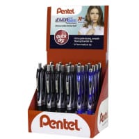 Pentel Energel Xm 0.7Mm Retractable Gel Pen 2 Assorted - Retractable Gel Pens for School and Office Use