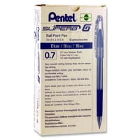 Pentel Superb G Bk401 0.7Mm Medium Ball Point Pen - Blue - Blue Medium Ballpoint Pen for Daily Use