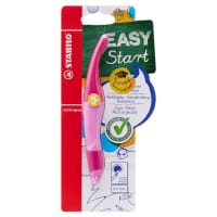 Stabilo Easy Original Left Handed Ballpoint Pen Pink - Blue Ink