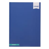 CONCEPT BLUE A4 160PG HARDCOVER NOTEBOOK