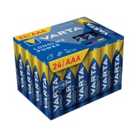 Varta Loglife Power AAA Alkaline Battery 1.5V (Pack of 24) 4903121134