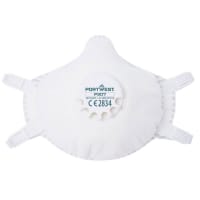 Portwest P307 FFP3 Ultimate Reusable Compact Respirator (Pk5) White