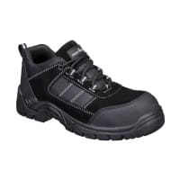 Portwest FC24 Composite Textile Suede Low Shoe S1 SR FO Black 45