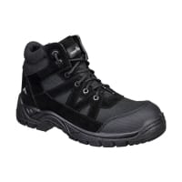 Portwest FC20 Composite Textile Suede Ankle Boot S1PL SR FO Black 40