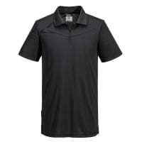 Portwest DX410 DX4 Polo Shirt S/S All Black M