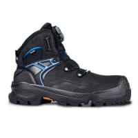 Portwest B1605 T-Robust Mid S7S HRO CI HI LG SC FO SR Shoes Black/Blue 45