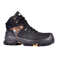 Portwest B1601 T-Rex Mid/T-Wall Mid S3S HRO CI HI LG FO SR Shoes Black/Orange 45