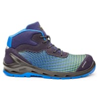 Portwest B1213 I-CYBER TOP S1P ESD SRC Shoes Navy/Fluo 40