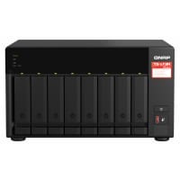 QNAP TS-873A NAS Tower Ryzen Embedded V1500B 8 GB DDR4 0 TB QNAP Turbo System Black