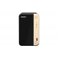 QNAP TS-264 NAS Tower Intel® Celeron® N5095 8 GB 0 TB QNAP QTS Black, Gold