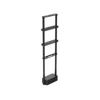 Ergonomic Solutions SpacePole Digital Signage Dual-sided, height adjustable window mount for portrait screens up to 75" (up to VESA 400x600)