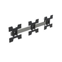 Ergonomic Solutions SpacePole Digital Signage Menu board mount, with tilt, for 3 screens (portrait) up to 55" (max VESA 400)