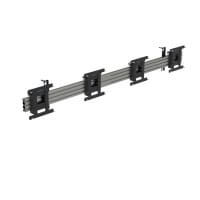 Ergonomic Solutions SpacePole Digital Signage Menu board mount, with tilt, for 4 screens (portrait) up to 43" (VESA 100 and 200)