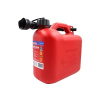Plastic Fuel Can Red 5 litre