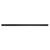Matt Black Stainless Steel Measuring Rule 1000mm