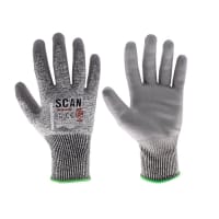 PU Palm Cut D Gloves - XL (Size 10)