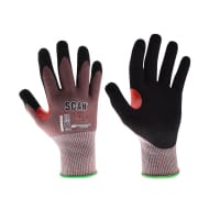 Nitrile Palm Cut F Gloves - L (Size 9)