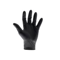 Black Heavy-Duty Nitrile Disposable Gloves XL (Box of 100)