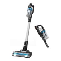 Black & Decker BHFEB520D1-GB stick vacuum/electric broom 2-in-1 stick vacuum Battery Dry Bagless Black, Silver, Transparent, White 2 Ah