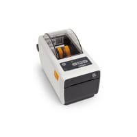 Zebra ZD411-HC Direct Thermal Label Printer – Model ZD4AH23-D0EE00EZ, 300 x 300 DPI, 102 mm/sec Print Speed, USB, Ethernet & Bluetooth Connectivity, White