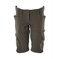 Mascot Shorts 18044-511 Accelerate Ladies Fit Pearl, Ultimate Stretch, Lightweight Dark Anthracite W32