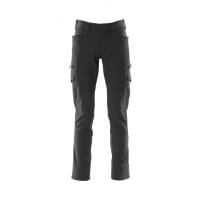MASCOT Trousers with thigh pockets 18279-511 ACCELERATE ULTIMATE STRETCH, lightweight black L32W31.5