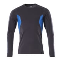 MASCOT T-shirt, long-sleeved 18381-959 ACCELERATE Premium Performance, Modern fit dark navy/azure blue XL(1 pcs.)