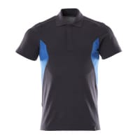 MASCOT Polo shirt 18383-961 ACCELERATE Premium Performance, Modern fit dark navy/azure blue XL(1 pcs.)