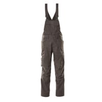 Mascot Bib & Brace With Kneepad Pockets 18569-442 Accelerate Stretch Zones, Cordura,Dark Anthracite,L35W34.5