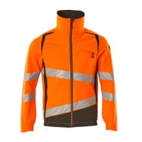 MASCOT Jacket 19009-511 ACCELERATE SAFE ULTIMATE STRETCH, water-repellent, two-toned, suitable for Industrial wash hi-vis orange/dark anthracite M