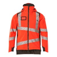 Mascot Winter Jacket 19035-449 Accelerate Safe Breathable, Wind- And Waterproof, Climascot,Hi-Vis Red/Dark Anthracite,5XL