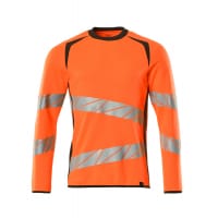 Mascot Sweatshirt 19084-781 Accelerate Safe Premium, Modern Fit, Two-Toned Hi-Vis Orange/Dark Anthracite M(1 Pcs.)