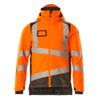 Mascot Winter Jacket 19335-231 Accelerate Safe Breathable, Wind- And Waterproof, Climascot,Hi-Vis Orange/Dark Anthracite,5XL