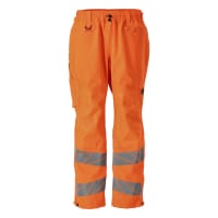 Mascot Over Trousers 19590-449 Accelerate Safe Breathable, Wind- And Waterproof Hi-Vis Orange 2Xl