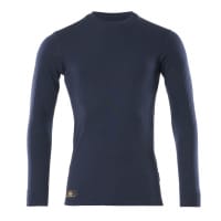 Mascot Functional Under Shirt 00585-380 Crossover Moisture Wicking, Extra Insulating Navy Xl