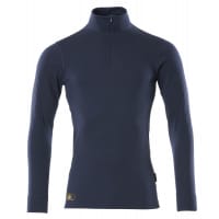 Mascot Functional Under Shirt 00596-380 Crossover Moisture Wicking, Extra Insulating Navy M