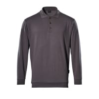 Mascot Polo Sweatshirt 00785-280 Crossover Premium, Classic Fit Anthracite M