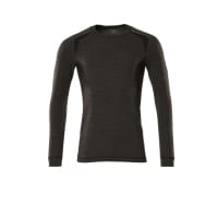 Mascot Functional Under Shirt 19881-794 Crossover Moisture Wicking, Insulating, Lightweight Dark Anthracite/Black M