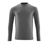 Mascot T-Shirt, Long-Sleeved 20181-959 Crossover Premium Performance, Prowash,Dark Anthracite,XS(1 pcs.)