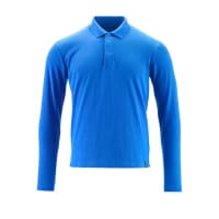 Mascot Polo Shirt, Long-Sleeved 20483-961 Crossover Premium Performance, Prowash,Azure Blue,S(1 pcs.)