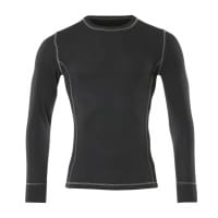 Mascot Functional Under Shirt 50027-871 Crossover Moisture Wicking, Extra Insulating Black Xl