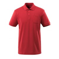 Mascot Polo Shirt With Chest Pocket 51586-968 Crossover Basic, Modern Fit Red M