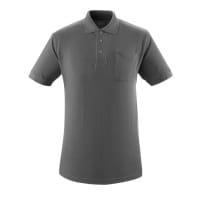 Mascot Polo Shirt With Chest Pocket 51586-968 Crossover Basic, Modern Fit Dark Anthracite M