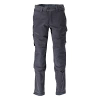 Mascot Trousers With Kneepad Pockets 22279-605 Customized Ultimate Stretch, Lightweight, Water-Repellent Dark Navy L32W35.5
