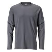 Mascot T-Shirt, Long-Sleeved 22281-461 Customized Premium, Modern Fit Stone Grey M
