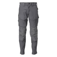 Mascot Trousers With Kneepad Pockets 22379-311 Customized Ultimate Stretch, Lightweight, Water-Repellent Stone Grey L35W30.5