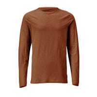 Mascot T-Shirt, Long-Sleeved 22581-983 Customized Premium, Modern Fit Nut Brown M