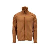 Mascot Fleece Jumper With Zipper 22585-608 Customized Modern Fit Nut Brown M